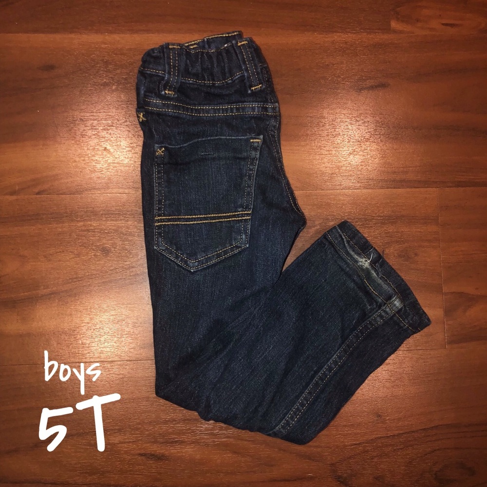 5 SLIM BOYS WRANGLER JEANS